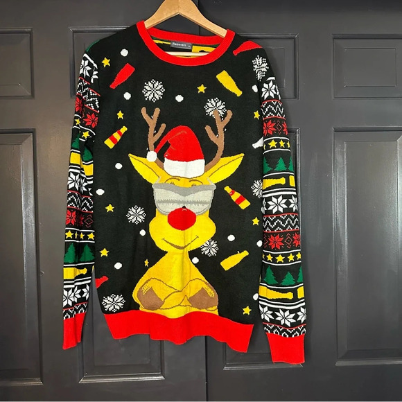 Raisenvern Women’s Ugly Christmas Sweaters , Light Up size XL(g) - Picture 1 of 10